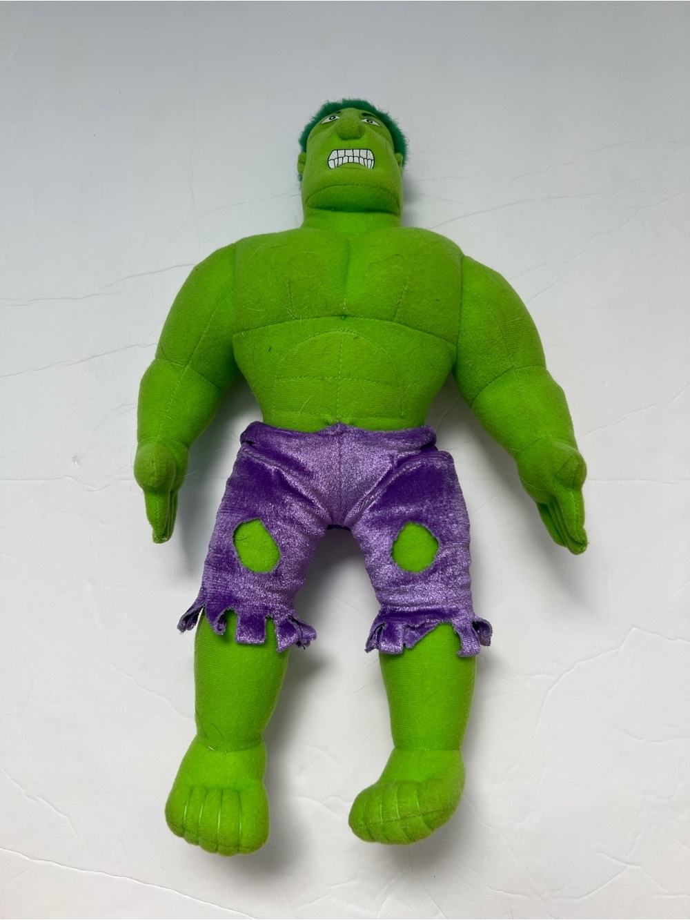 Marvels The Incredible Hulk Kellytoy 2001 Plush Toy